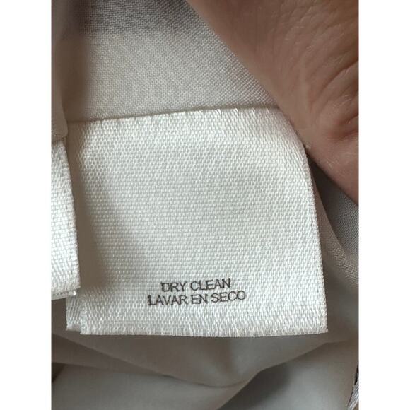 Anne Klein Navy White Polka Dot Sleeveless Fit & Flare Dress Women's Size 6 - Picture 6 of 8